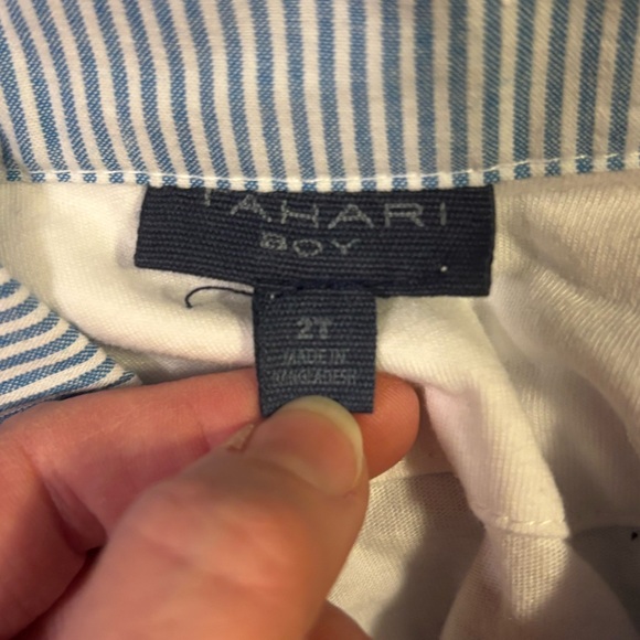 NWT Tahari Boy toddlers 2 pc Polo set sz 2T - Picture 3 of 5